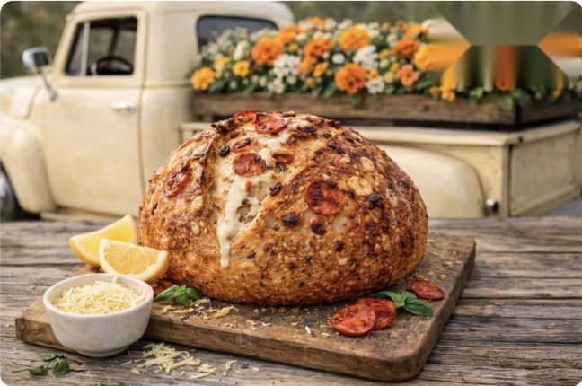 Pepperoni & Mozzarella Loaf