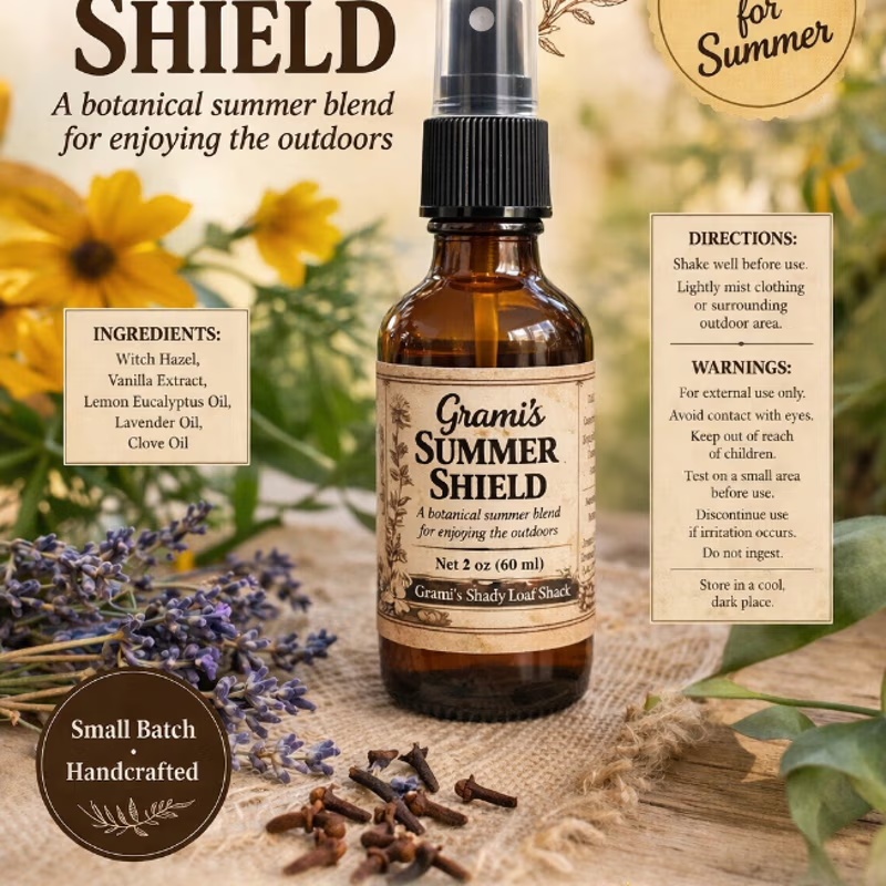 Grami’s Summer Shield, 2 oz Spray Bottle